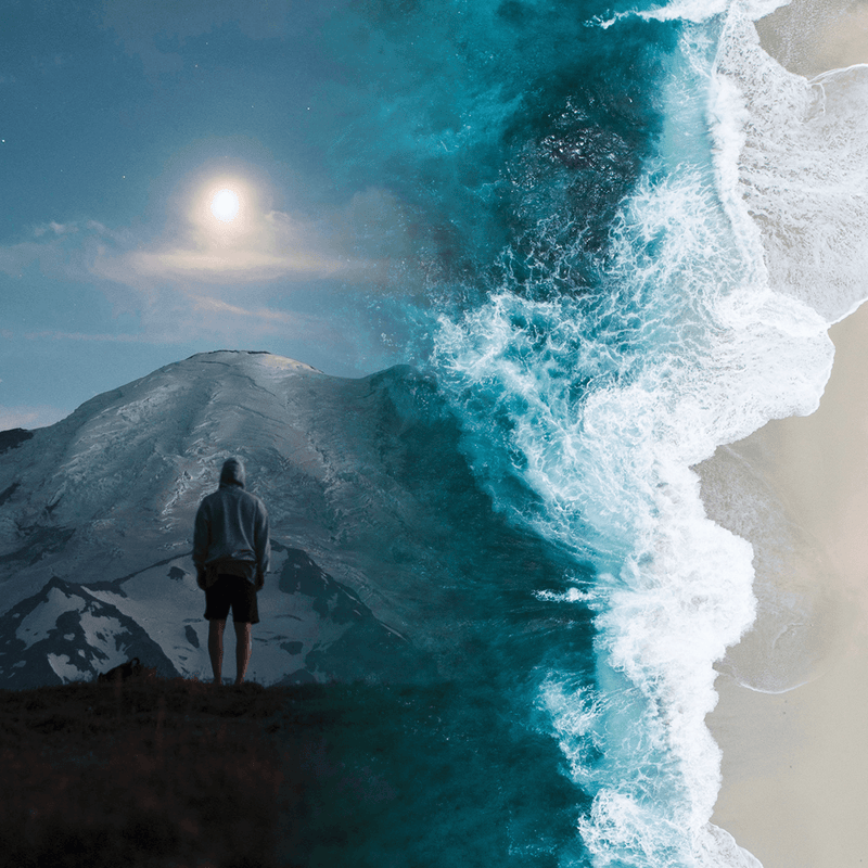 A Man is a Mountain / A Woman is an Ocean | Poetry Remix